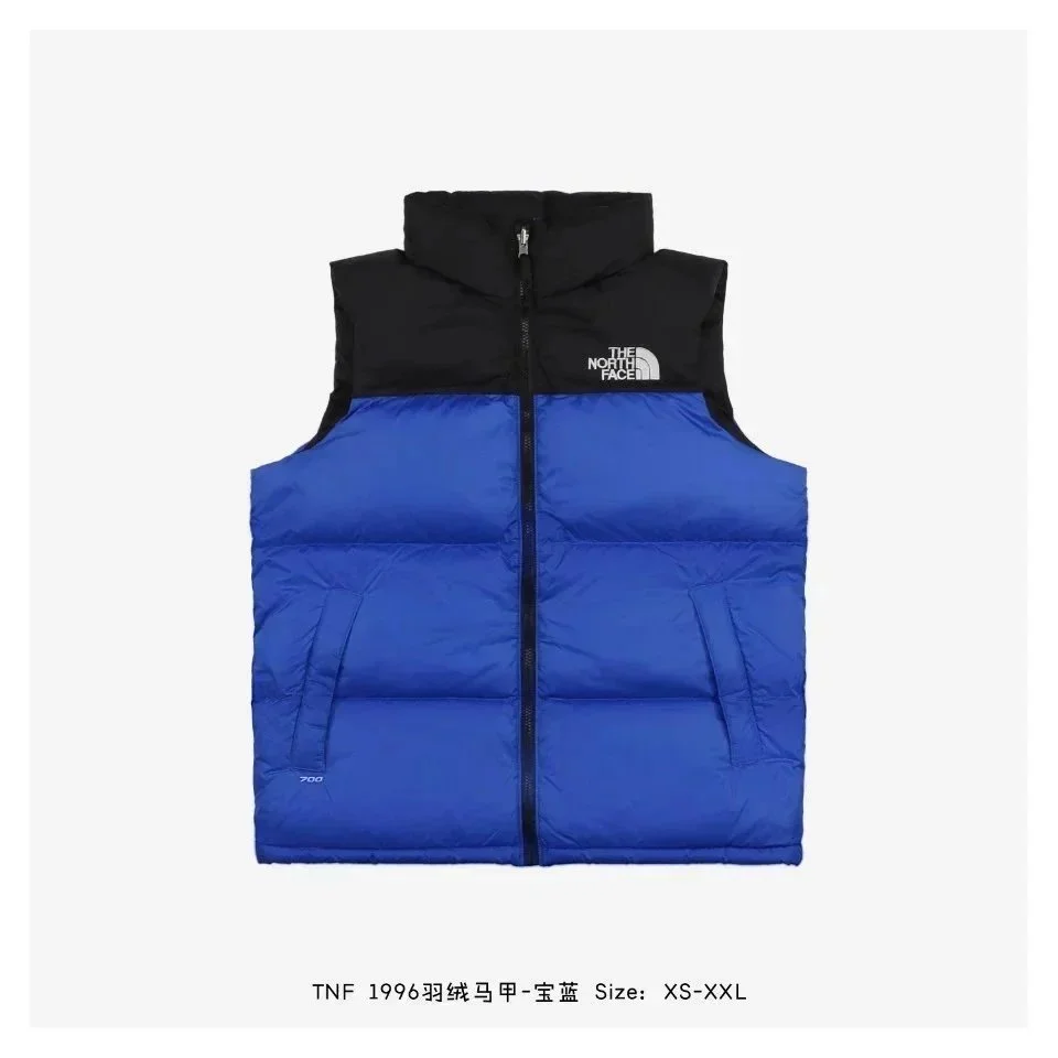The North Face The North Face 1996 Nuptse Blue Black Vest Blue - 1