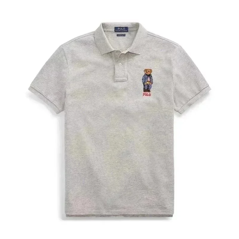 Polo Ralph Lauren Ralph Lauren Grey Bear Polo Shirt Grey - 1