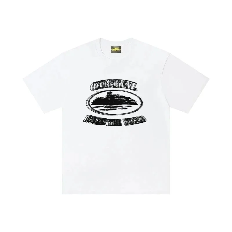 Other White Corneliu Louis The World T-Shirt White - 1