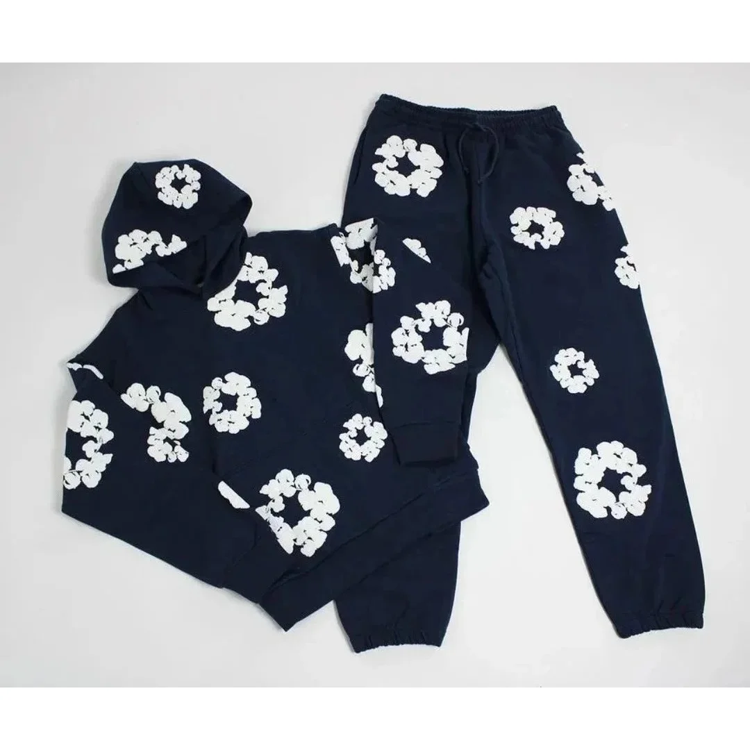 Other Navy Floral Co-ord Set Navy - 1