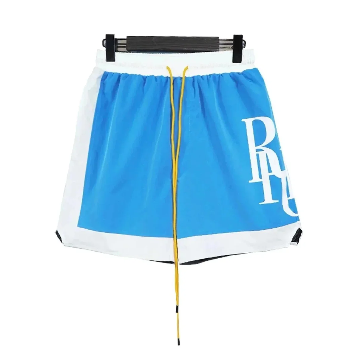 Other Blue & White 'R' Print Shorts Blue - 1