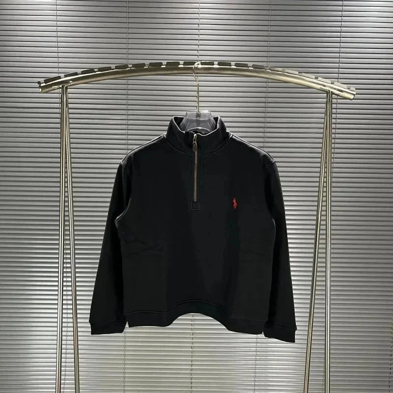 Polo Ralph Lauren Ralph Lauren Black Quarter-Zip Sweater Black - 1