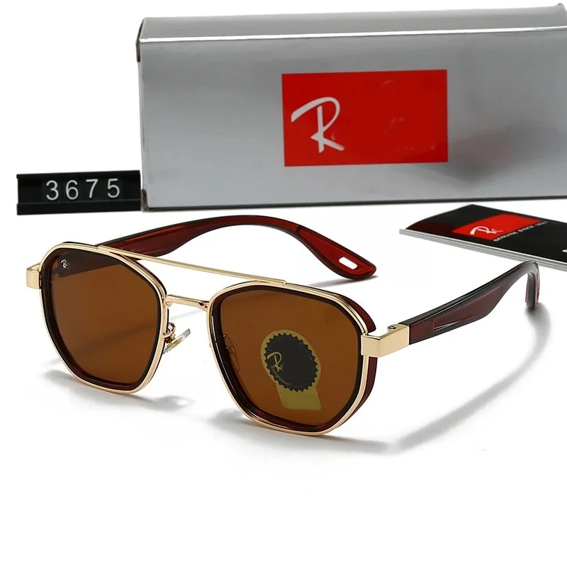 Ray-Ban Ray-Ban Iconic Brown Metal Sunglasses Brown