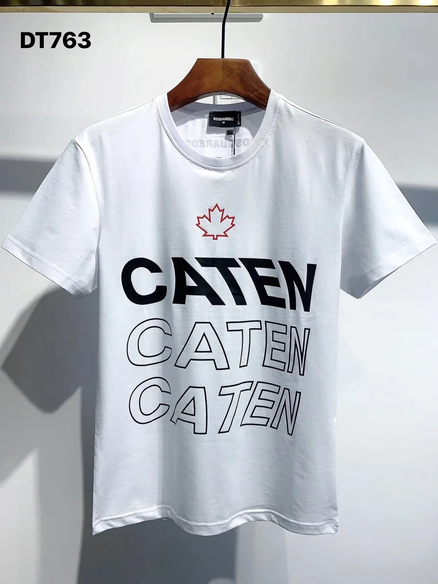 DSQUARED2 DSQUARED2 Caten White T-Shirts White - 1