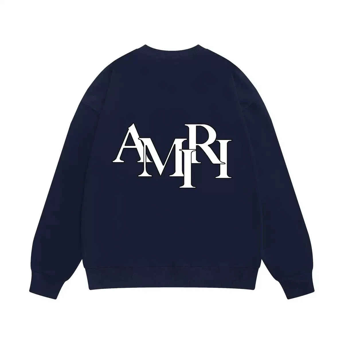 Amiri Amiri Classic Logo Navy Sweatshirt Navy - 1