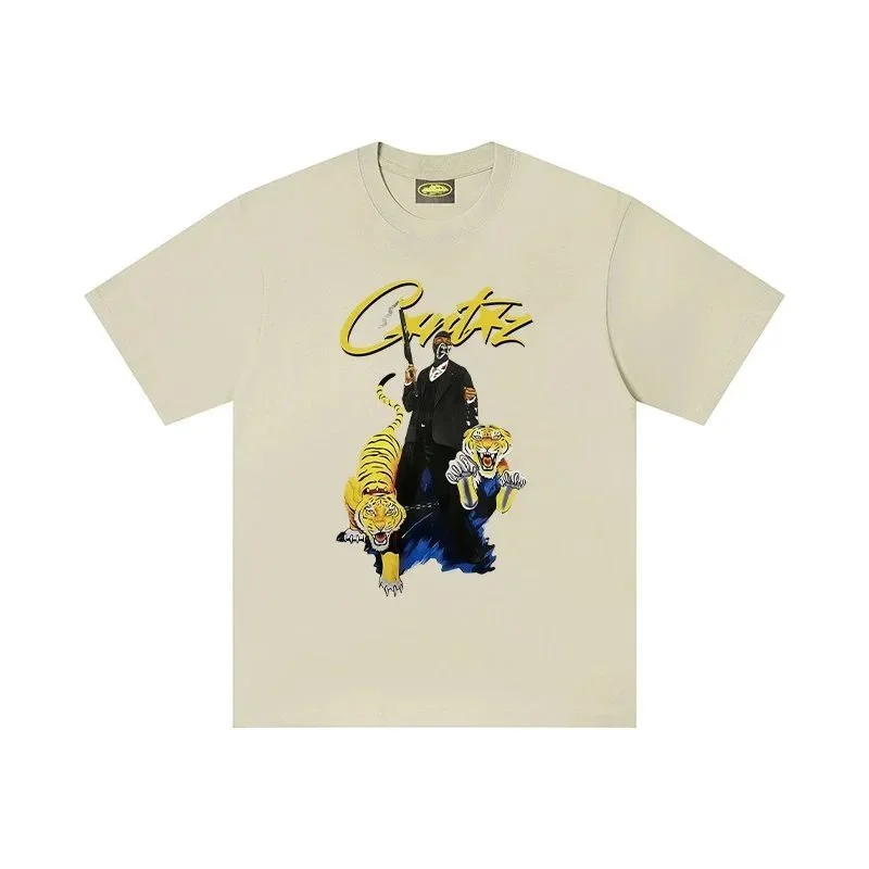 Corteiz Corteiz RTW Graphic Tee Beige Streetwear Beige - 1