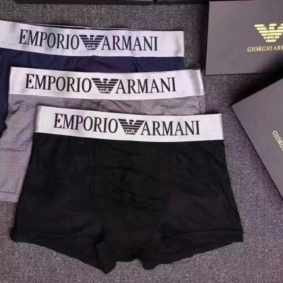 Armani Emporio Armani Black & Blue 2-Pack Underwear Black - 1