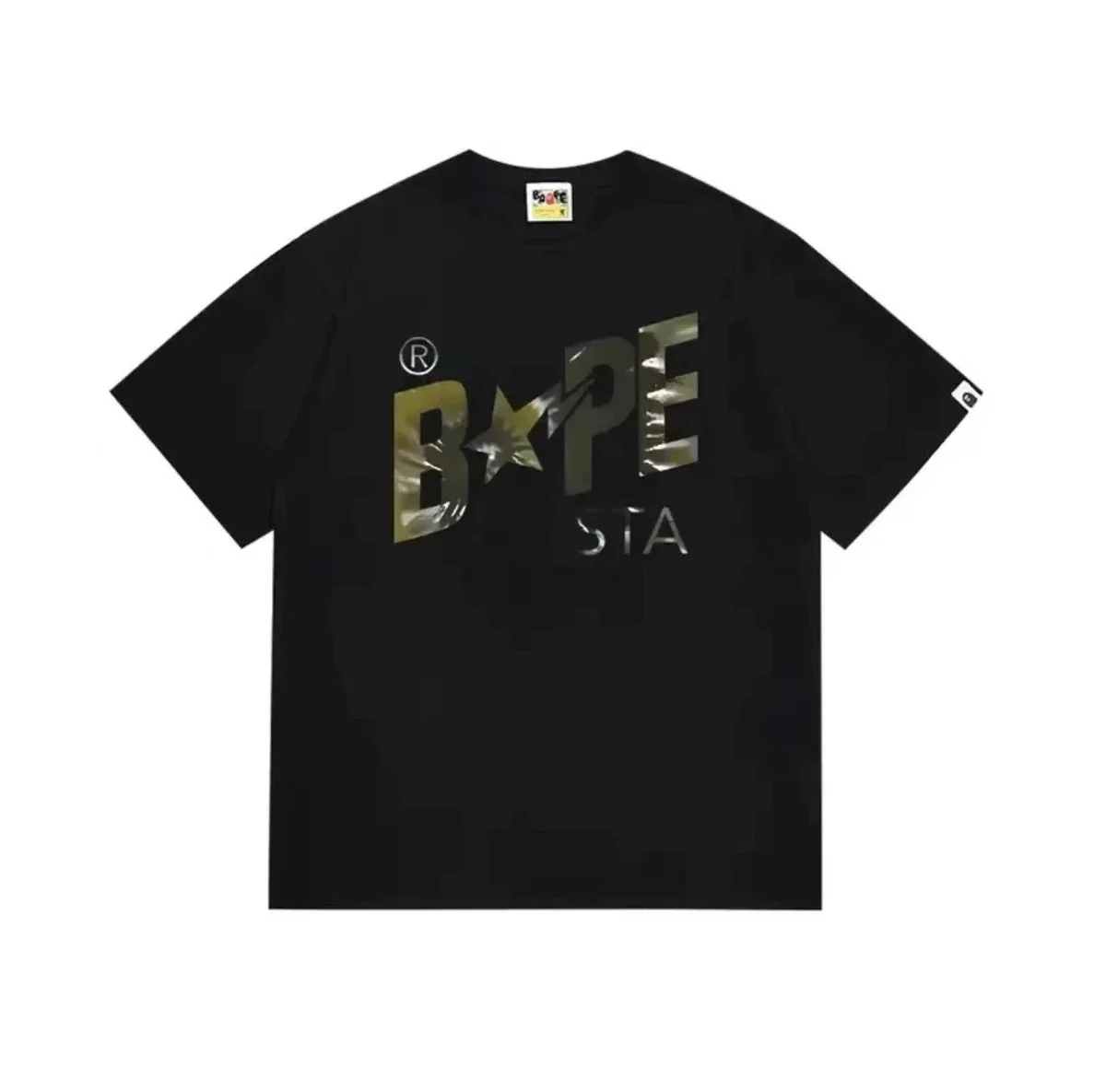 A Bathing Ape A Bathing Ape BAPE STA 33 Black T-Shirt Black - 1
