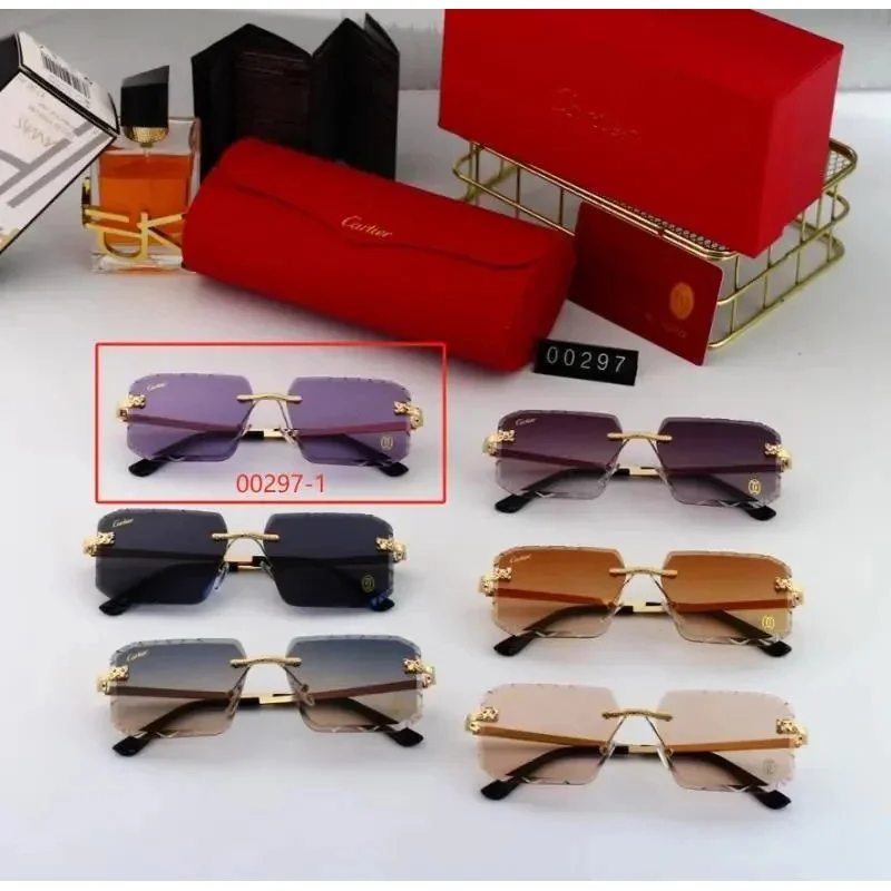 Cartier Cartier Purple Gradient Sunglasses Purple