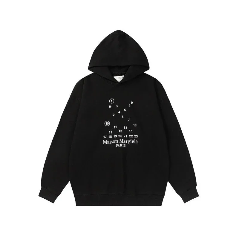 Maison Margiela Maison Margiela Replica Black Hoodie Black - 1