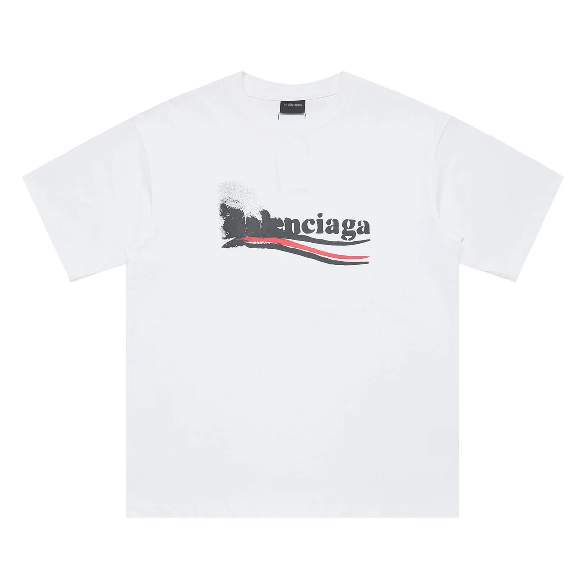 Balenciaga Balenciaga Oversized Logo T-Shirt White White