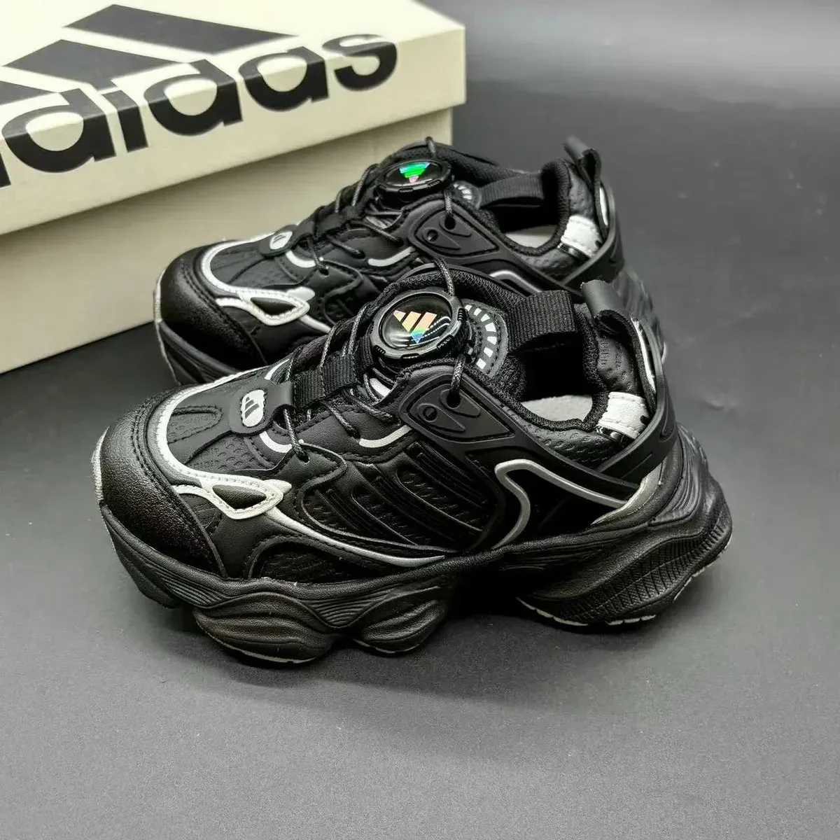 Adidas Adidas Ozweego 2 Black/Silver Sneakers Black
