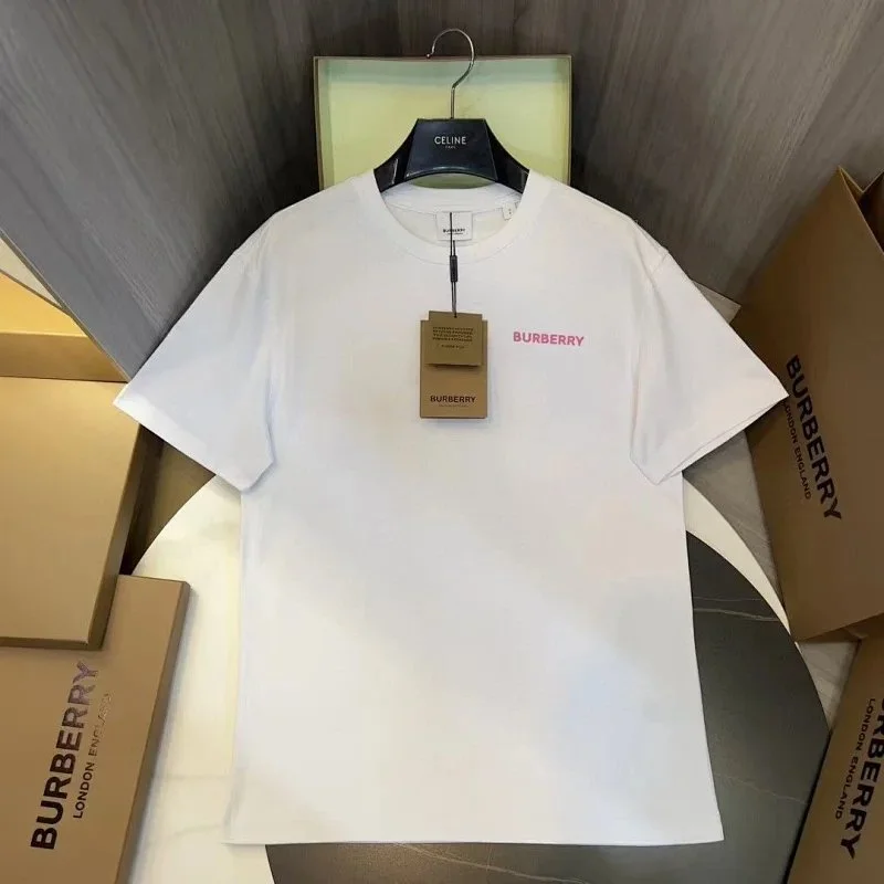 Burberry Burberry White Logo T-Shirt White - 1