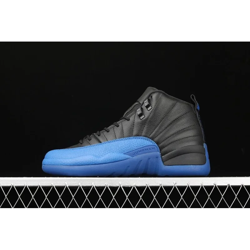 Jordan Air Jordan Air Jordan 12 Black/Blue Sneakers Black