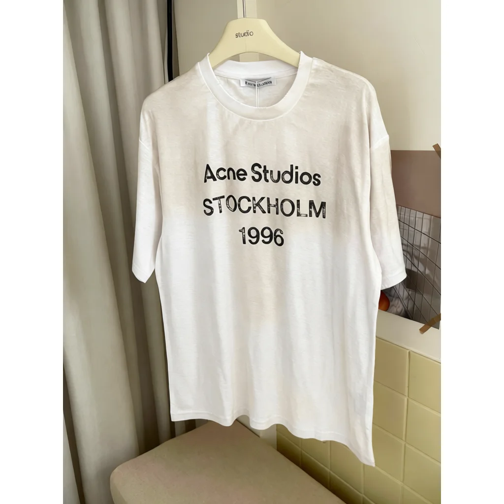 Acne Studios Acne Studios Stockholm 1996 White T-Shirt White - 1