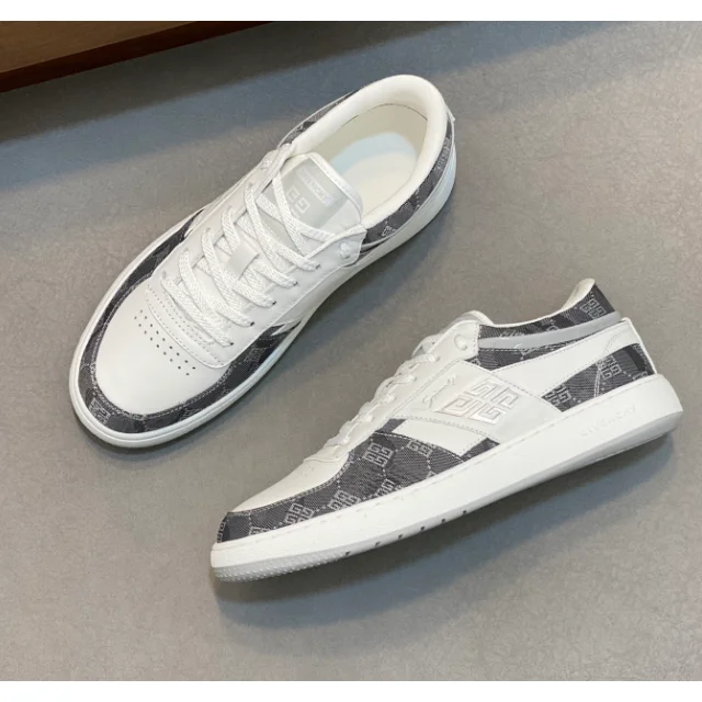 Gucci Gucci Ace White/Black GG Monogram Sneakers White