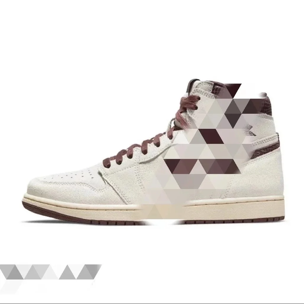 Nike Nike Air Jordan 1 AMM联名 蛇纹 Sneakers White - 1