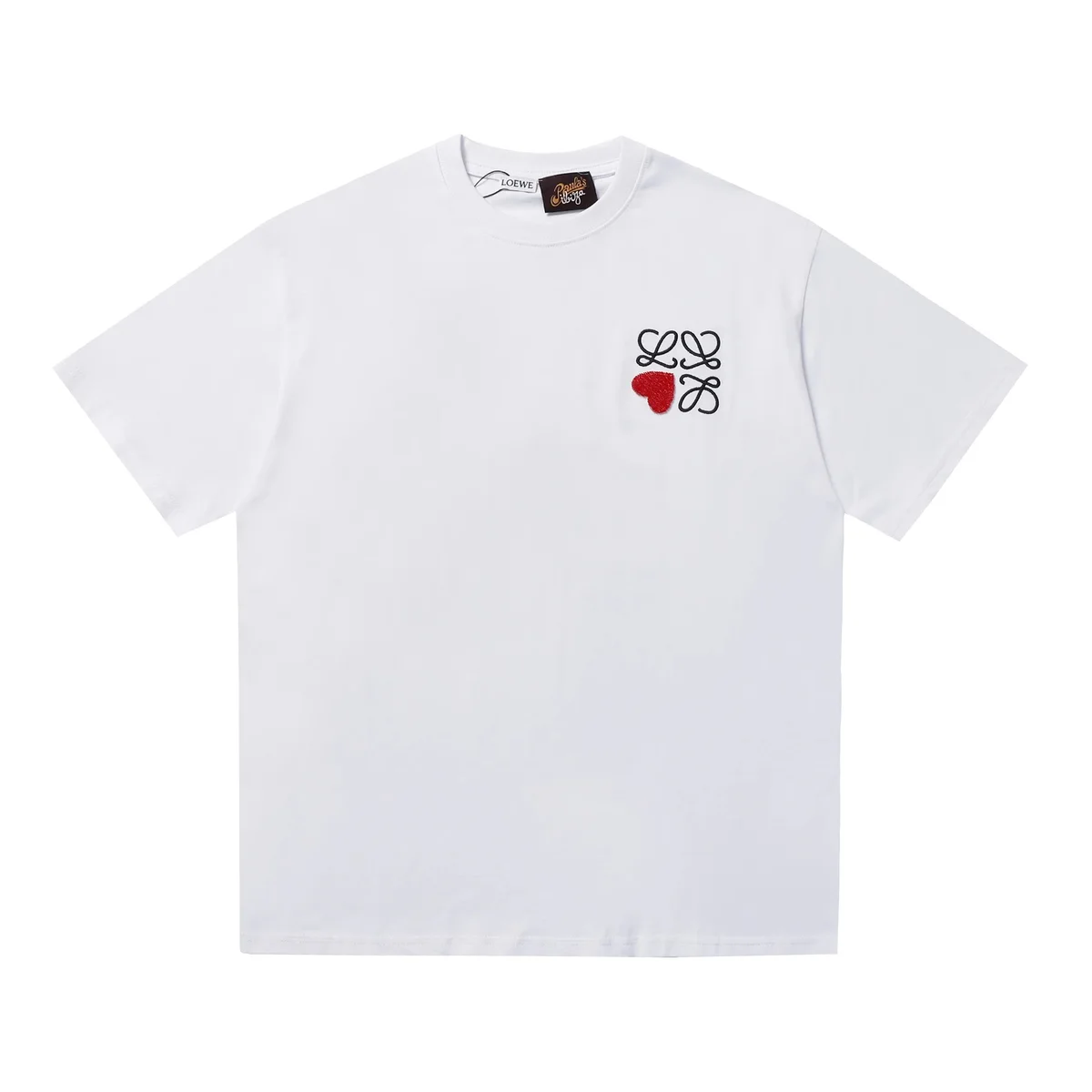Loewe Loewe Boyfriend Love T-Shirt White White - 1