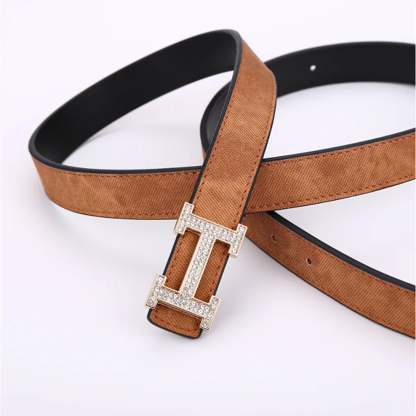 Hermès Hermès TB Monogram H Buckle Belt B-2 Brown Brown