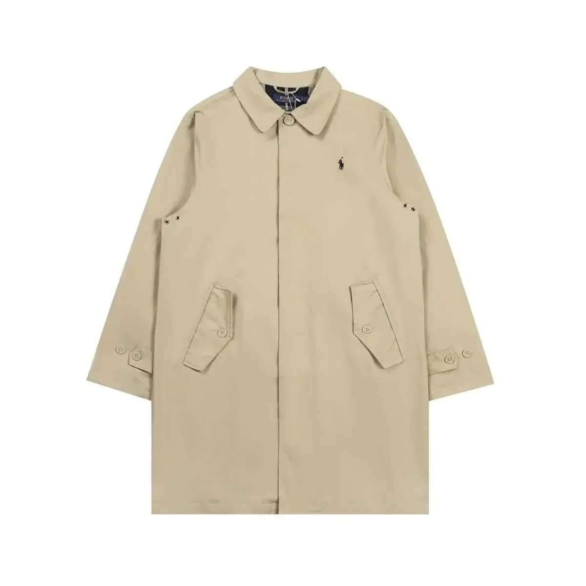Polo Ralph Lauren Polo Ralph Lauren Windbreaker Beige Coat Beige - 1