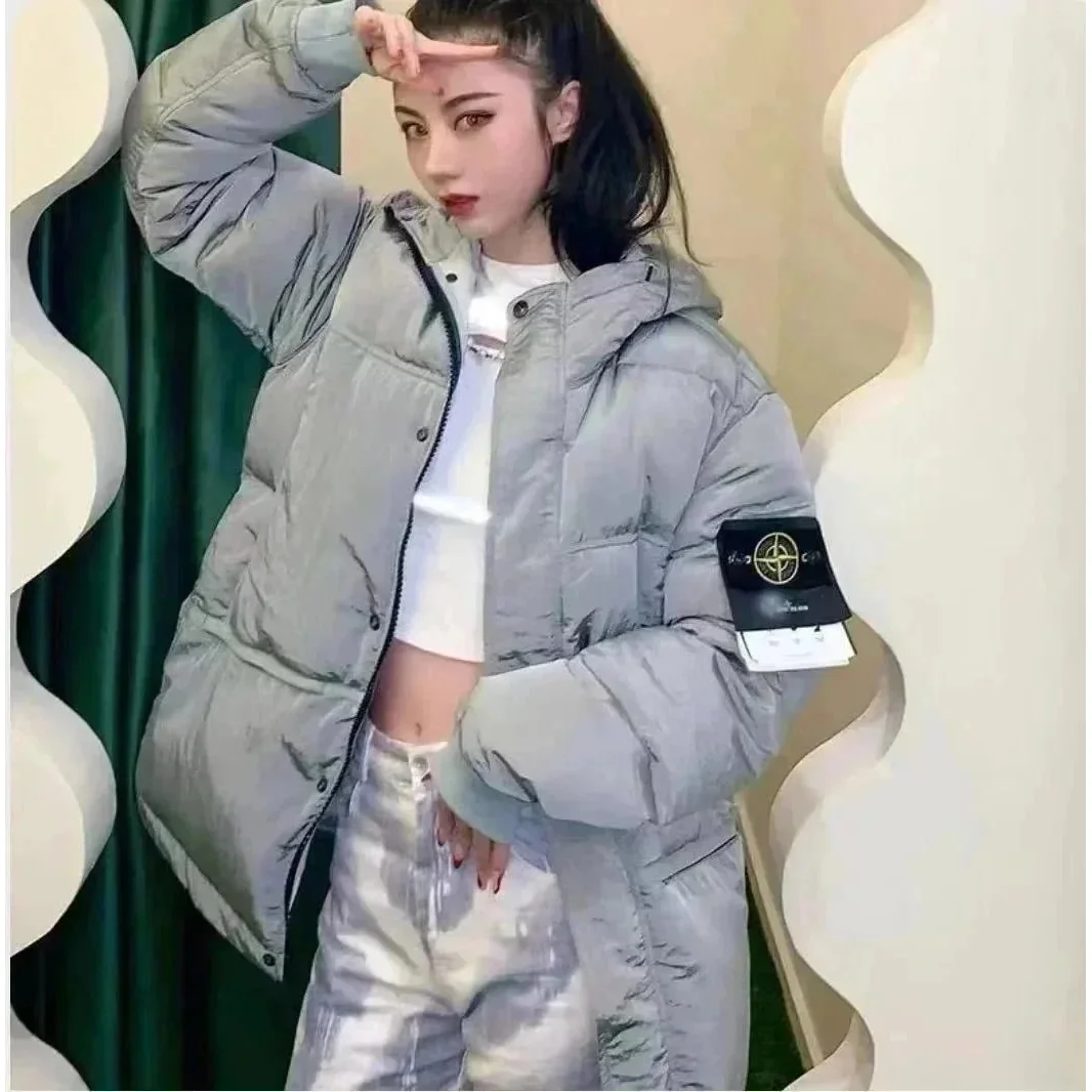 Stone Island 68-15 Grey Puffer Jacket