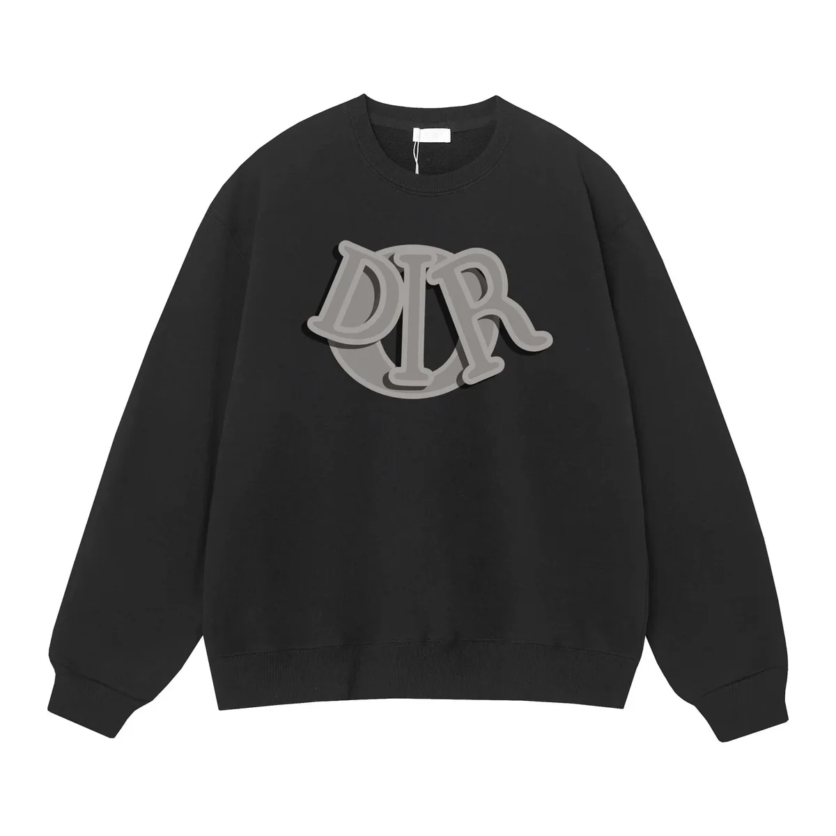 Dior Dior DIR Logo Crewneck Sweatshirt Black Black