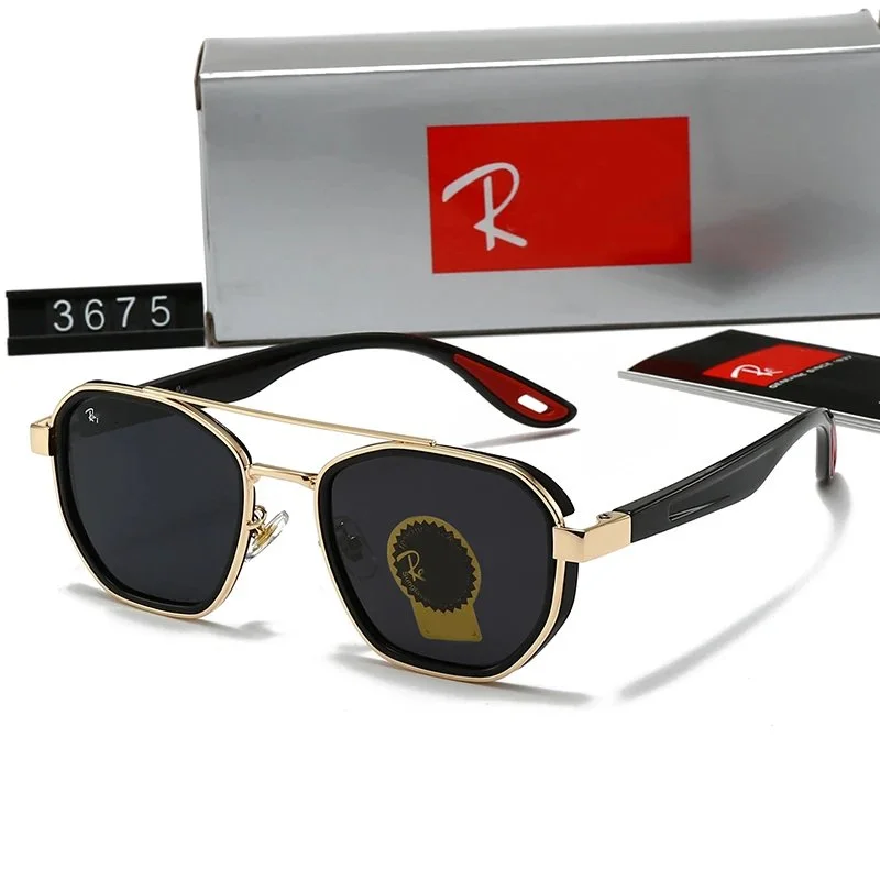 Ray-Ban Ray-Ban Iconic Aviator Black Gold Sunglasses Black - 1