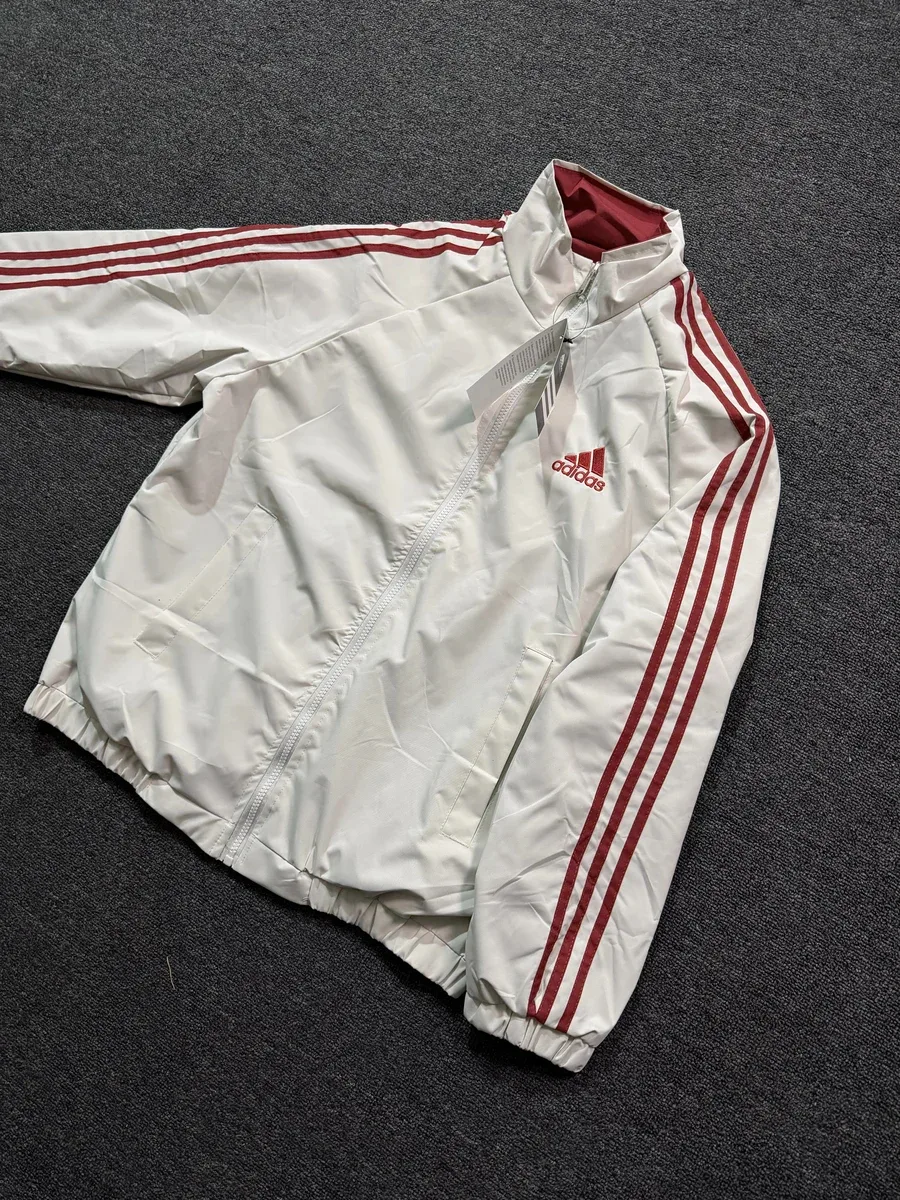 Adidas Adidas Classic Football Jacket White/Red White - 1