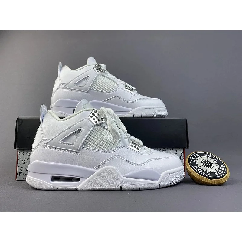 Jordan Jordan Air Jordan 4 White Sneakers White