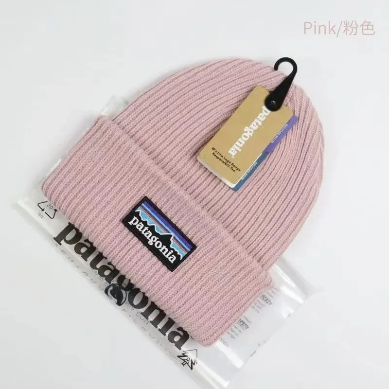 Patagonia Patagonia P-6 Logo Beanie Pink Pink - 1