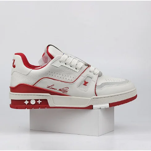 Louis Vuitton Louis Vuitton LV Trainer White/Red Sneaker White