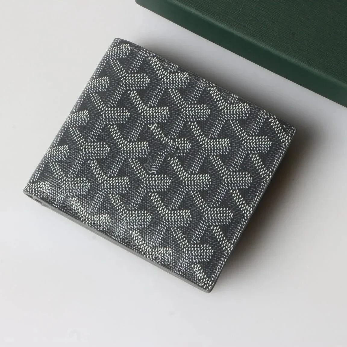Goyard Goyard Monogram Black/White Wallet Black - 1