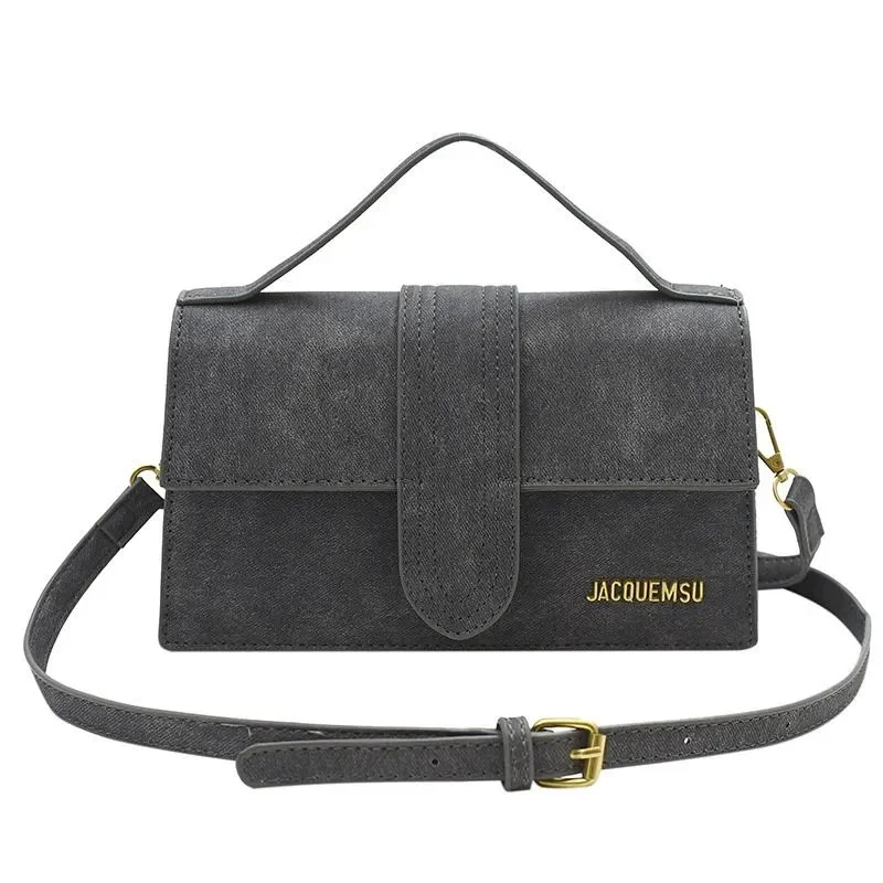 Jacquemus Jacquemus Le Chiquito Mini Crossbody Bag Dark Grey Grey - 1