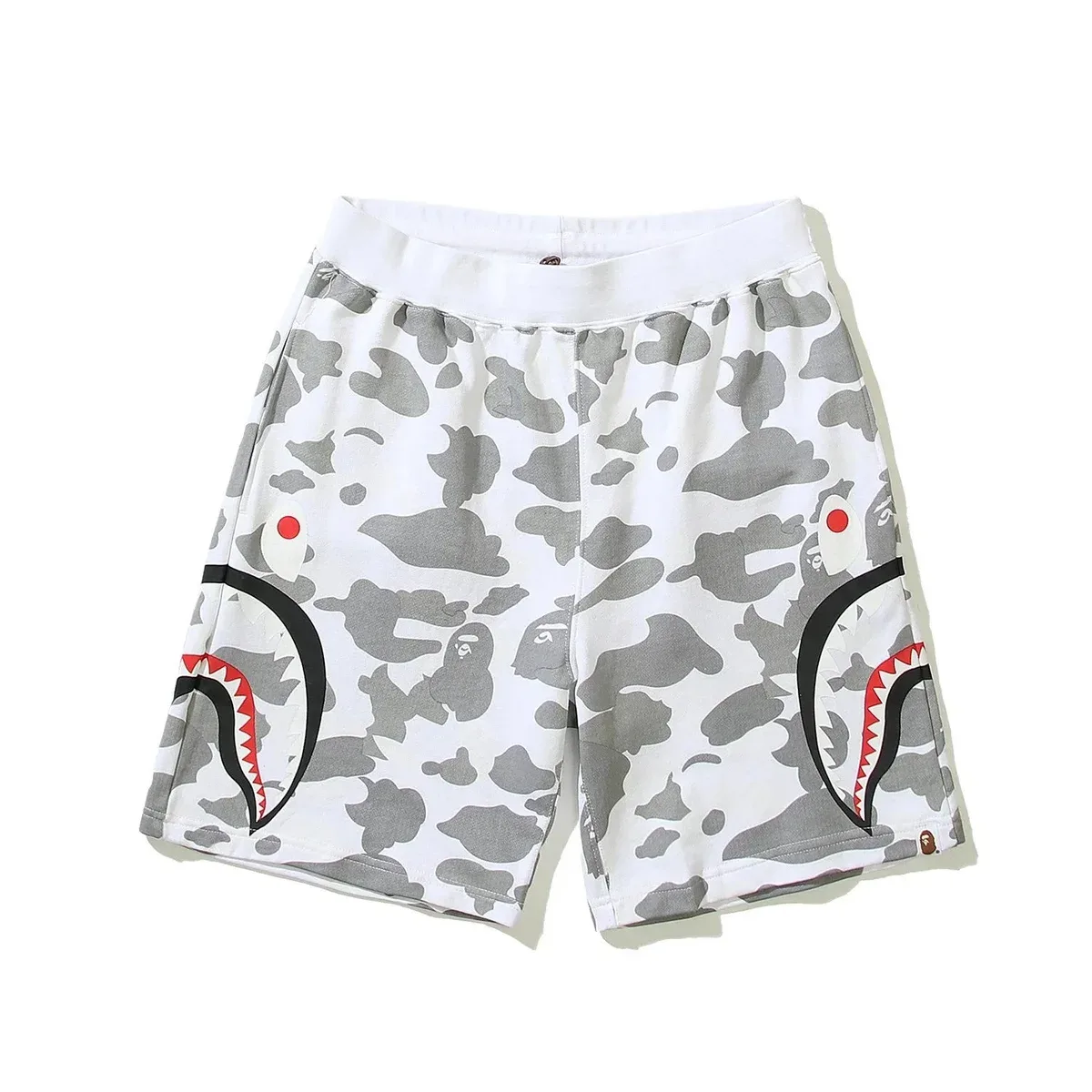 A Bathing Ape A Bathing Ape BAPE STA ABC Camo Shorts White