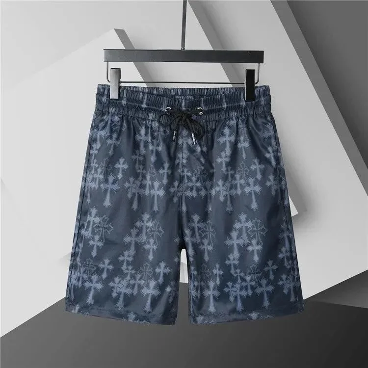 Chrome Hearts Chrome Hearts CH Cross Print Navy Shorts Navy