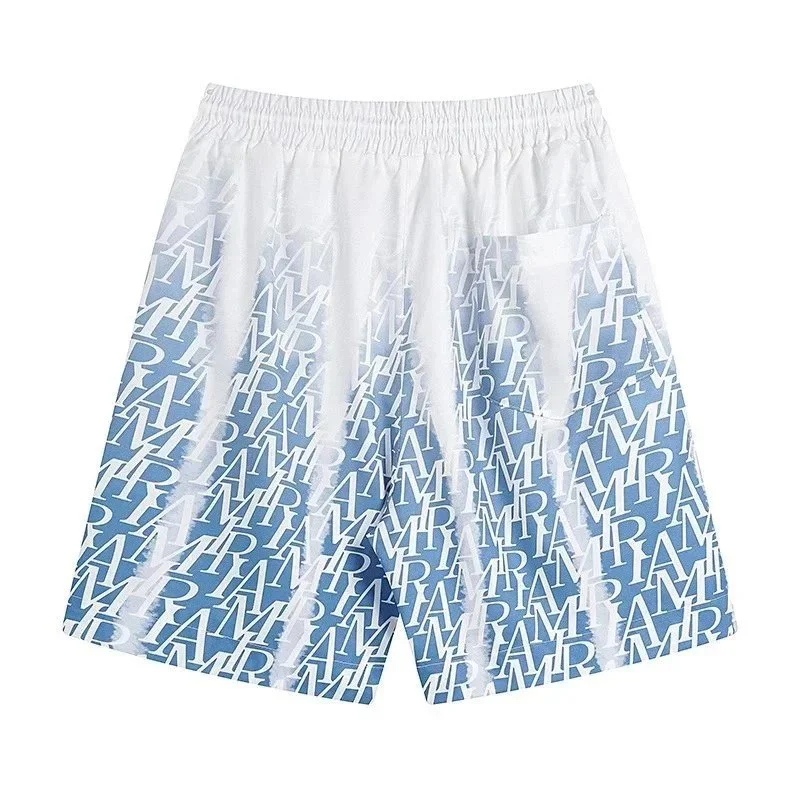 Maison Margiela Maison Margiela Blue Monogram Shorts Blue