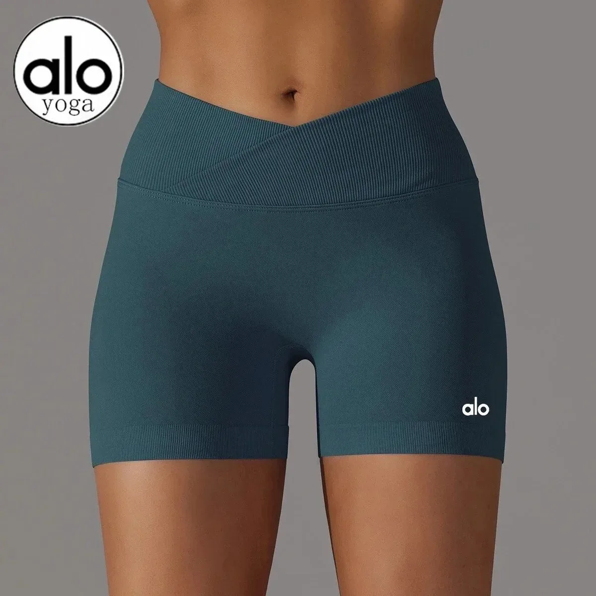 Alo Yoga Alo Yoga墨青运动短裤 Blue - 1