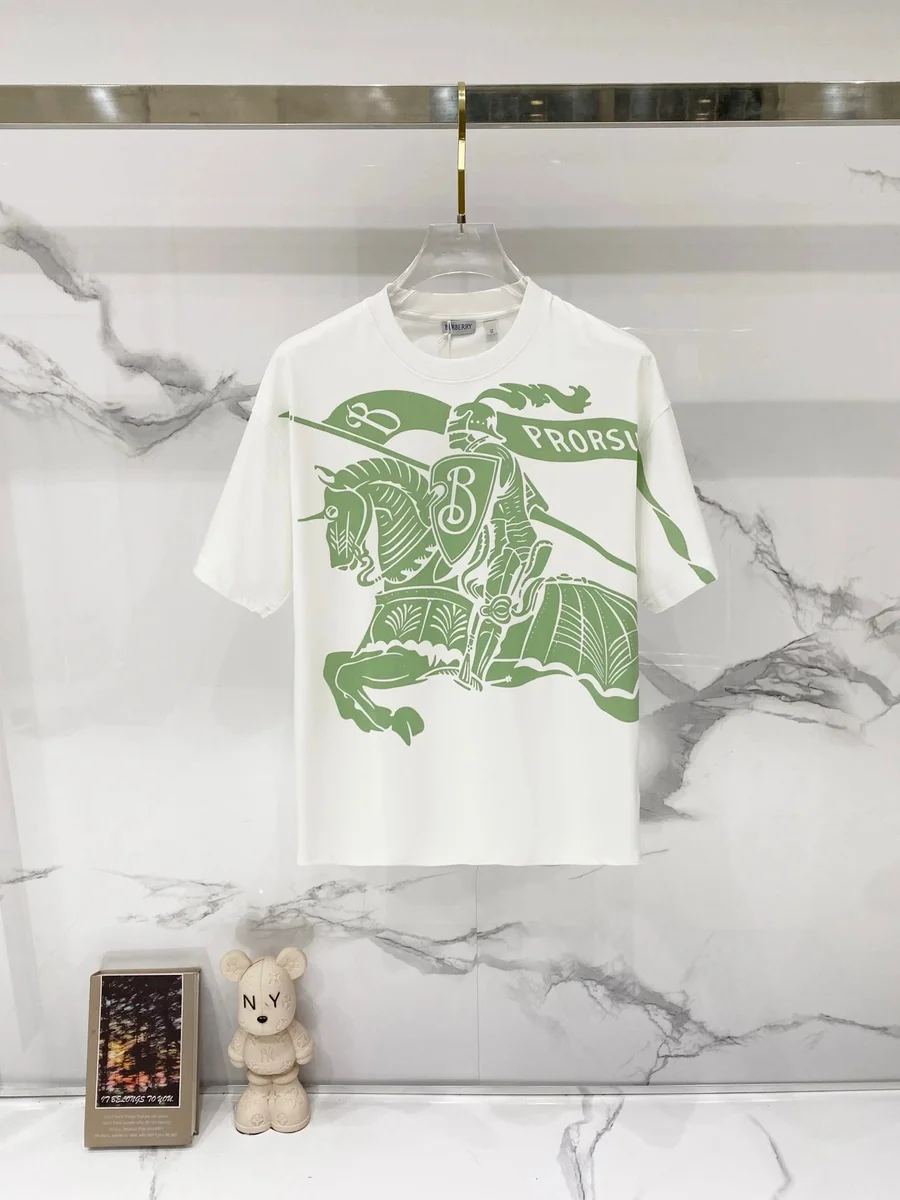 Burberry Burberry Knight Rider White T-Shirt White - 1