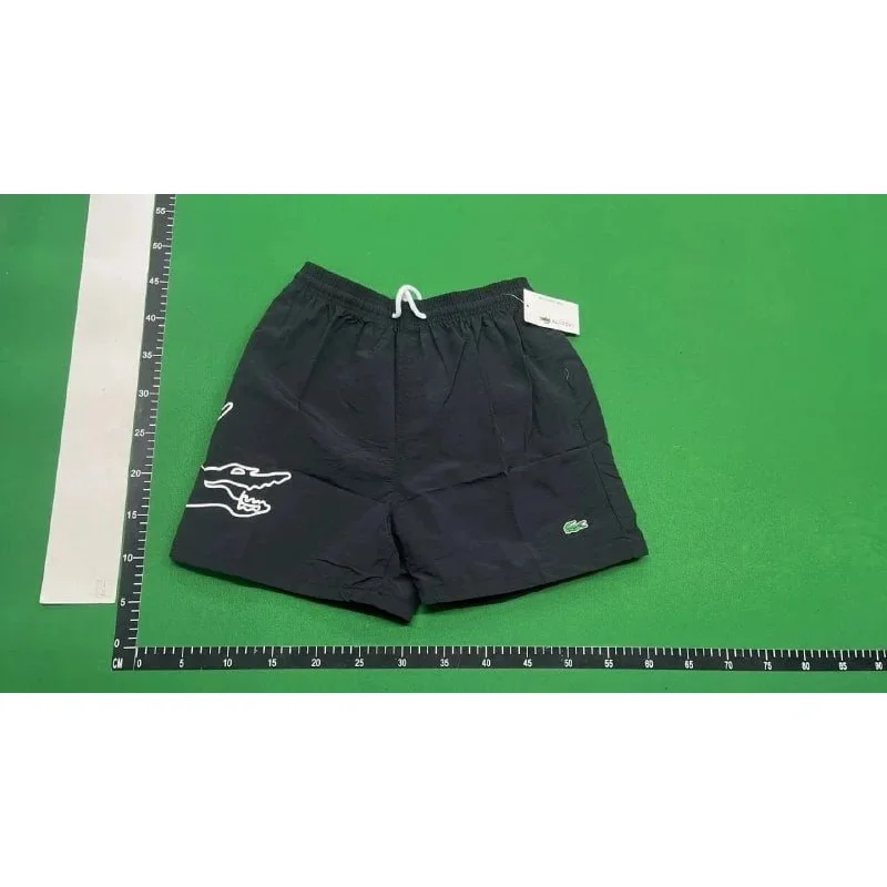 Lacoste Lacoste Black Crocodile Shorts Black