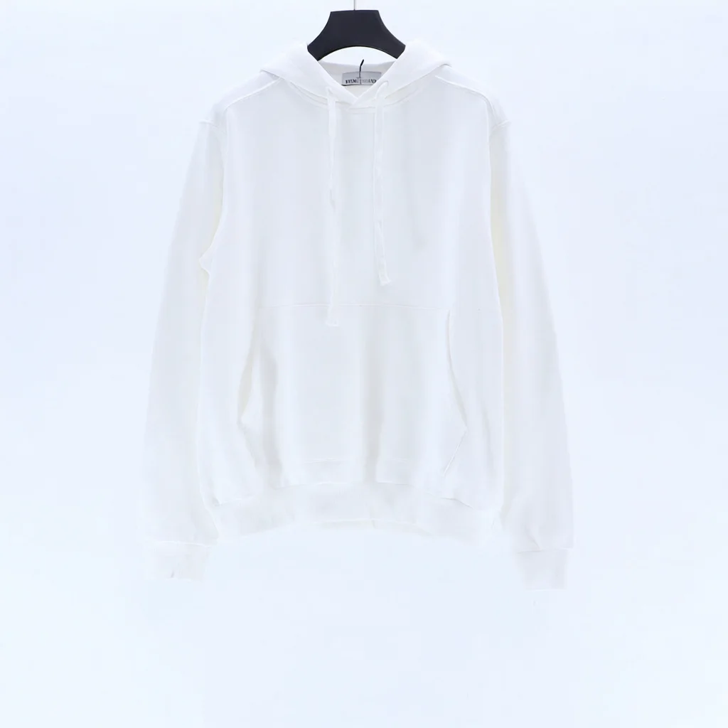 Other Unisex White Hoodie Sweatshirt White - 1