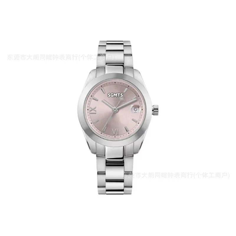 Other SGMTS 15 Pink Dial Stainless Steel Watch Pink - 1