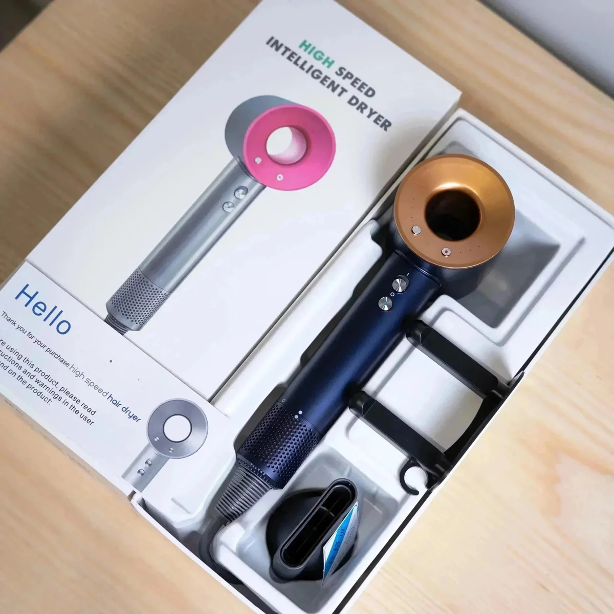 Dyson High Speed Intelligent Dryer Pink/Gold Hair Dryer — Oopbuy Spreadsheet find