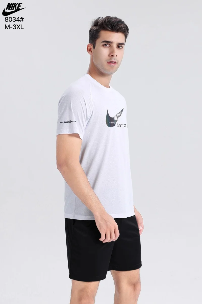 Nike Nike White 'Just Do It' T-Shirt White - 1