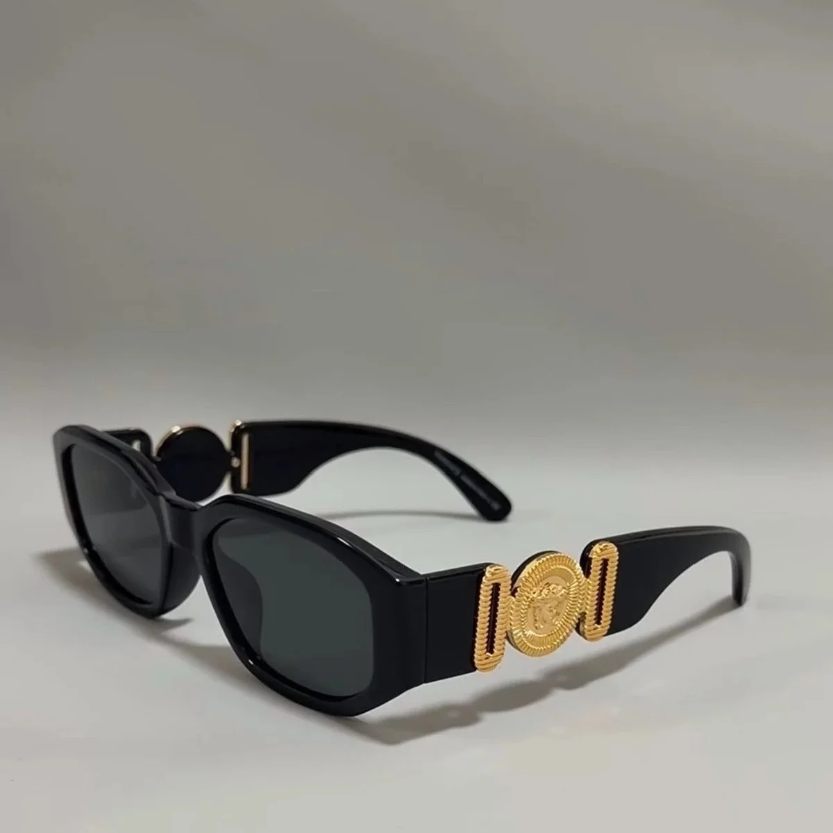 Versace Versace Medusa Sunglasses Black/Gold Black - 1