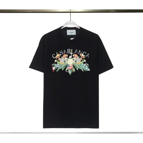 Casablanca Casablanca Black Graphic T-Shirt Black