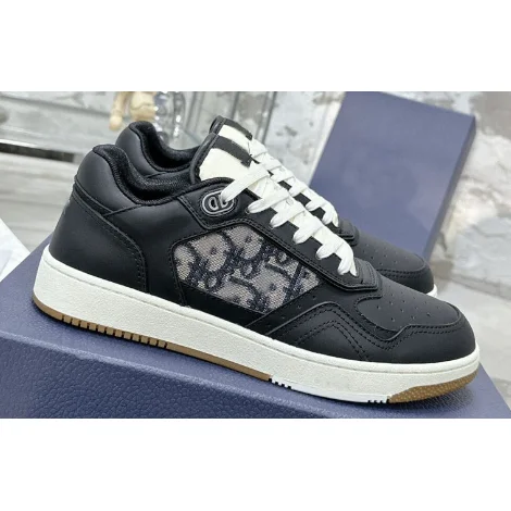 Dior Dior Air Force 1 Black/White Sneakers Black - 1