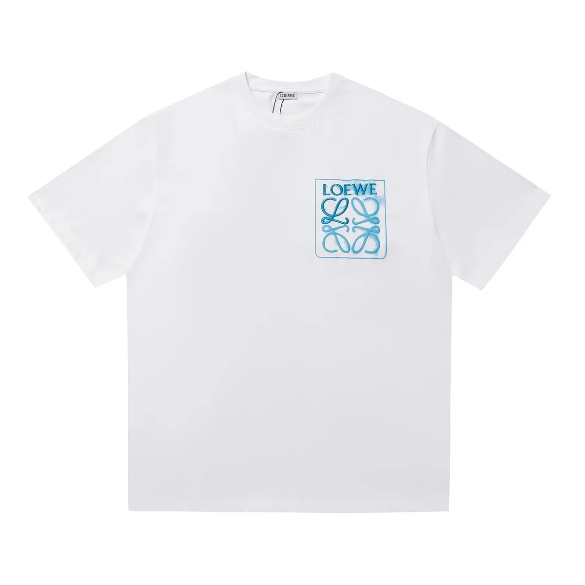 Loewe Loewe Anagram White/Blue T-Shirt White