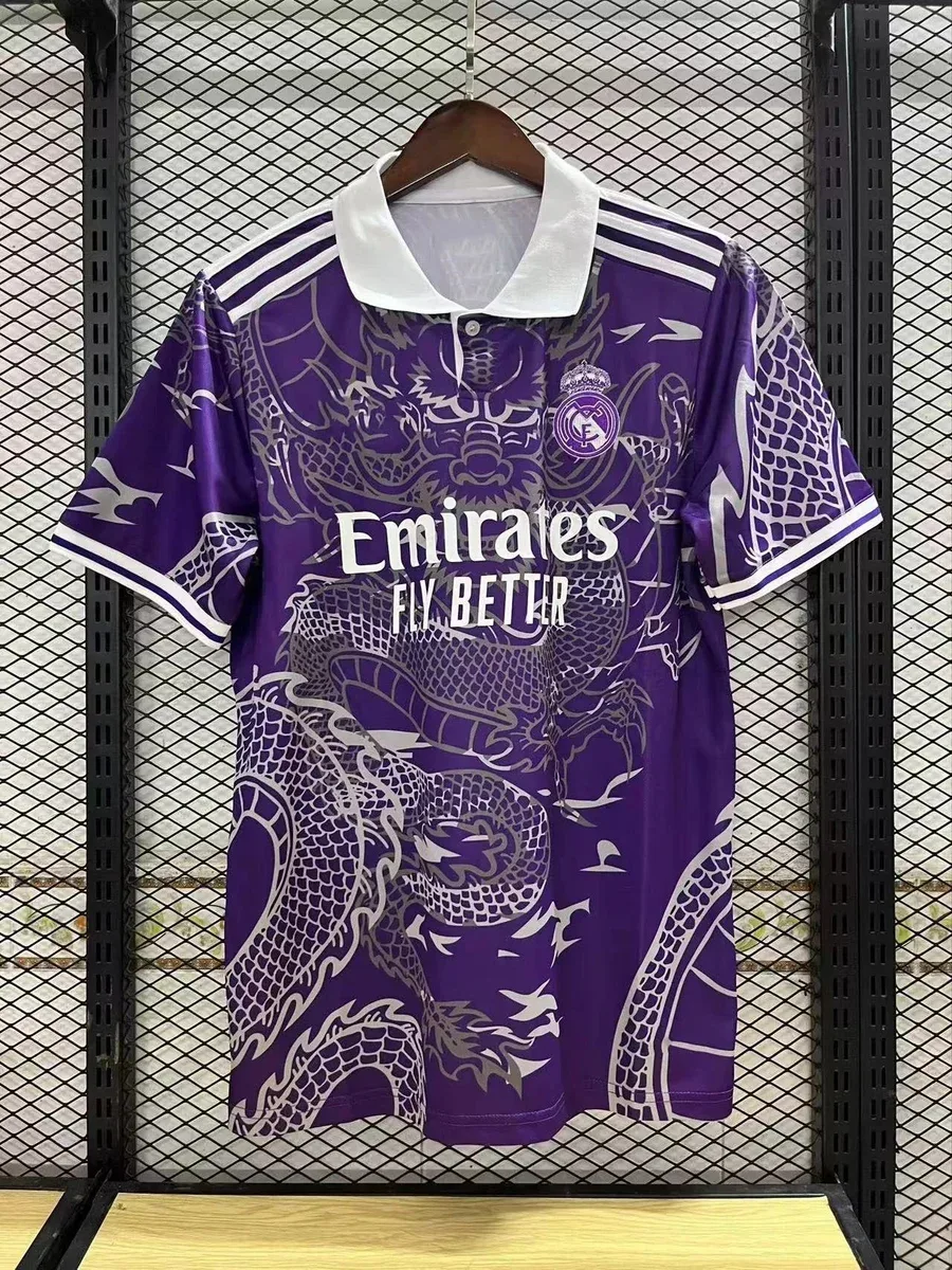 Adidas Adidas Real Madrid Purple Dragon Jersey Purple - 1