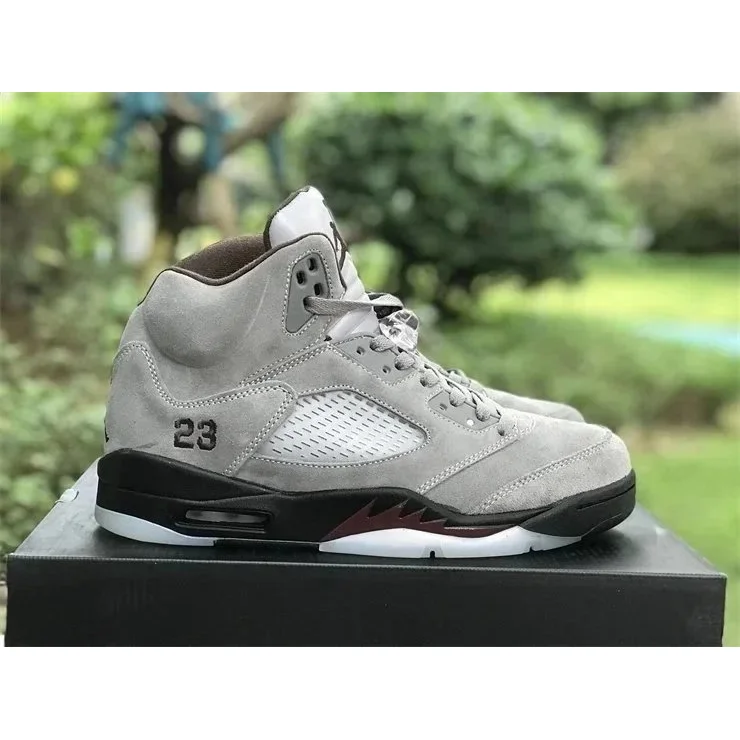 Jordan Jordan Air Jordan 5 University Grey Sneakers Grey