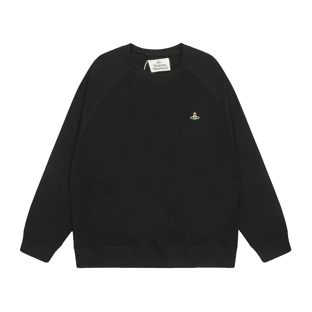 Vivienne Westwood Vivienne Westwood Orb Logo Black Sweatshirt Black - 1